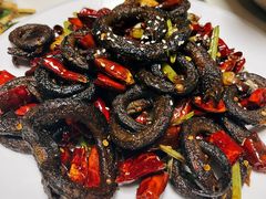 干煸盘鳝-房陵农家(东亭店)