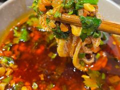 绿色千层肚-肖肖酸萝卜鱼火锅(总店)