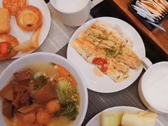 现做肠粉-顺德美的万豪酒店·自助餐·贡厨