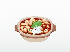 砂锅白菜豆腐-华盛园卷子王农家菜水库鱼