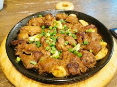 铜盘梅火烤肉-鲜小岛·铜锅涮肉