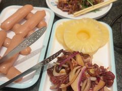 菠萝牛肉-揽月斋炙子烤肉·清真(安定门·五道营店)