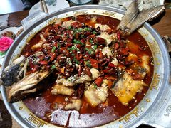 -东来菜馆•手抓海鲜家常菜•海鲜锅贴(鸽子窝店)