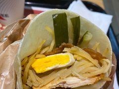 大饼卷香烤鸡扒蛋-肯德基(南油店)