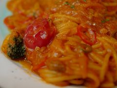 金枪鱼辣番茄奶油天使面-魏斯理汉堡(西安沣东吾悦店)