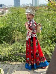 -后宫·古装汉服京剧儿童亲子全家福摄影