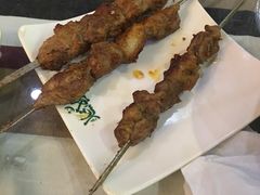 羊肉串-语言大学-清真食堂
