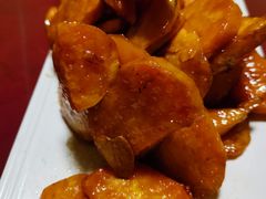拔丝红薯-马旭土鸡焖花卷·真域顺西域美食(天马大道店)