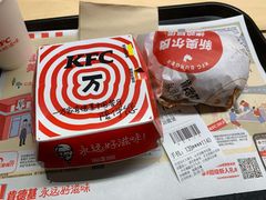 新奥尔良烤鸡腿堡-肯德基(嘉善路地铁站店)