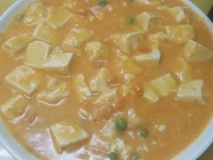 咸蛋虾仁黄豆腐-做了不起的80后