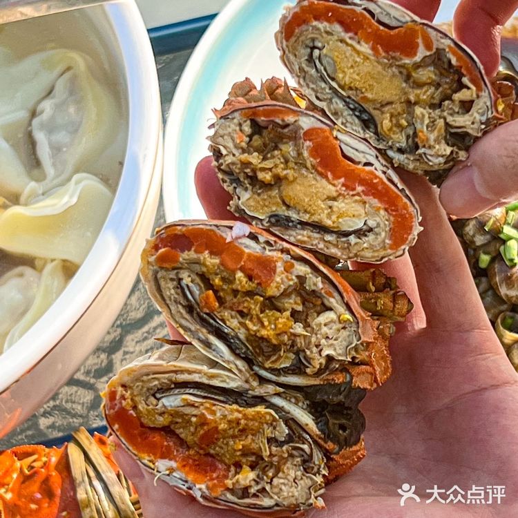 永远可以相信苏州的浪漫🥀稻田边吃大闸蟹