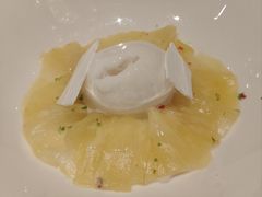 低温菠萝薄切-福楼法餐厅FLO