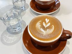 热拿铁-VOYAGE COFFEE 咖啡烘焙工坊店(798艺术区店)