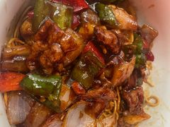 虾仁牛肉拌面top-王繁星面馆(西安熙地港店)