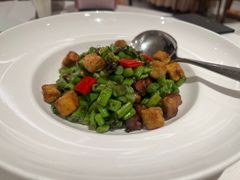 榄菜鹅肝干煸四季豆-北京厨房(SKP店)