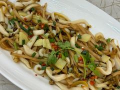 大连鲍鱼蒸头菜-轩记海鲜餐厅·四十五年老字号·经典粤菜(西区彩虹店)