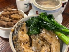 豉汁鱼腩蒸饭-黄祥华养生堂·炖汤·营养蒸饭(岭南天地店)