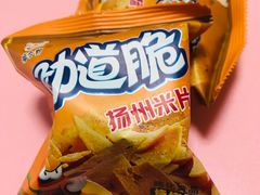 劲道脆扬州米片烧烤味-南北零食(建设路旗舰店店)