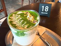 青苔浓抹特调-luutosa  cafe & tea 鹿兔山