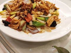 葱爆鱿鱼-太子园林酒家