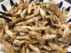 炸蘑菇-老四川平头酸菜鱼(衙前店)