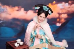 点击看大图 -后宫·古装汉服京剧儿童亲子全家福摄影