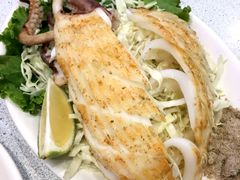 烤鱿鱼-旅南活海鲜-屏东(墾丁海鮮，海鮮餐廳，墾丁團體合菜，平價熱炒，墾丁熱炒店，活海鮮推薦，在地海鮮餐廳)