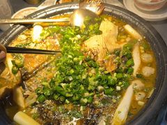 -探鱼·鲜青椒爽麻烤鱼(天一广场店)