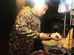 -清真马乐贝腊牛肉蛋黄菜夹馍(马蓉洒金桥店)