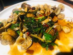 九层塔炒花蛤-C31地窖餐厅(黑龙江北路店)
