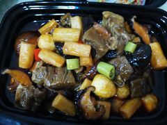 -东来菜馆•手抓海鲜家常菜•海鲜锅贴(鸽子窝店)