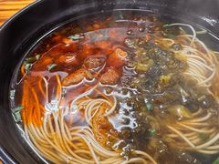 辣肉咸菜汤面-小无锡面馆