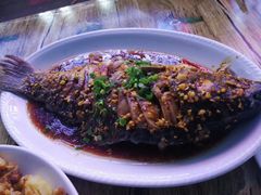 矿泉蒜香鲤鱼-大福鱼馆(风景区店)