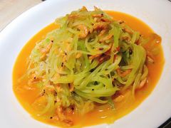 甜晒虾皮炒青笋丝-味莊·青岛菜(云霄路店)