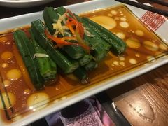 白灼秋葵-新兴园饺子馆(望京店)