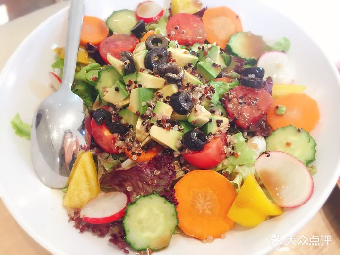 朵朵开素食餐厅(后宰门街店)牛油果藜麦沙拉图片 - 第9张