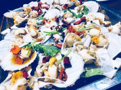 油泼扇贝-虾宝贝胶东海鲜·渔家菜(小西天店)