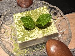 杏仁豆腐抹茶味-炙柒Sekinana·精致日料(合生汇店)
