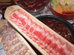 -热火朝天鲜切牛肉火锅(南强街巷店)