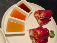 红米脆皮鲜虾肠-蝴蝶里·粤菜·点心(滨江龙湖店)