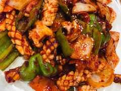 辣炒鱿鱼-贤花饭店(城阳店)