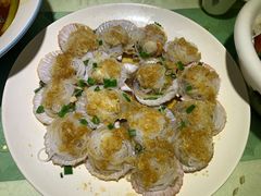 蒜蓉粉丝蒸扇贝-福荣新中式餐厅