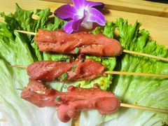 -山野的朋友露营炭火烤肉