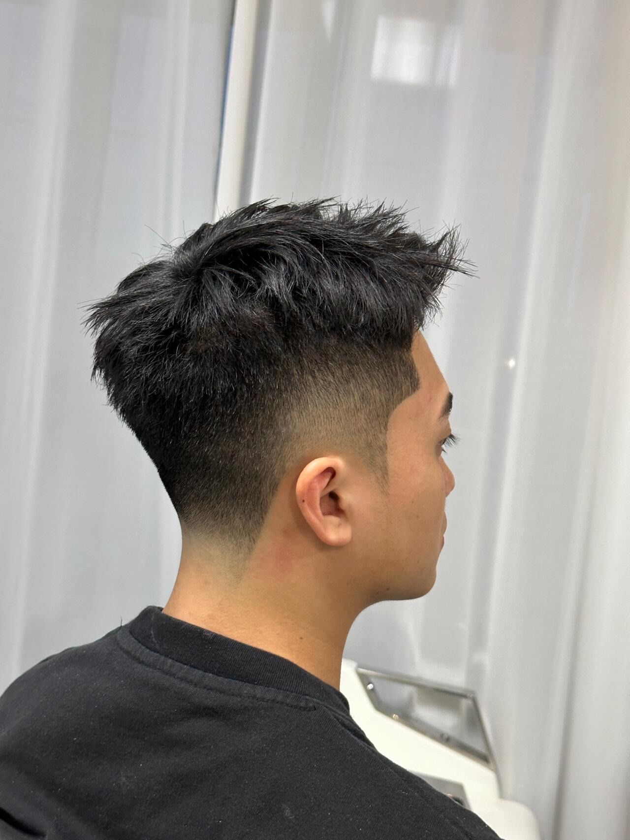 男士短发局部渐变