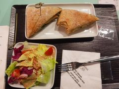 早餐装煎苹果鸡肉三明治-sugarman espresso素饮糖人高新咖啡工厂
