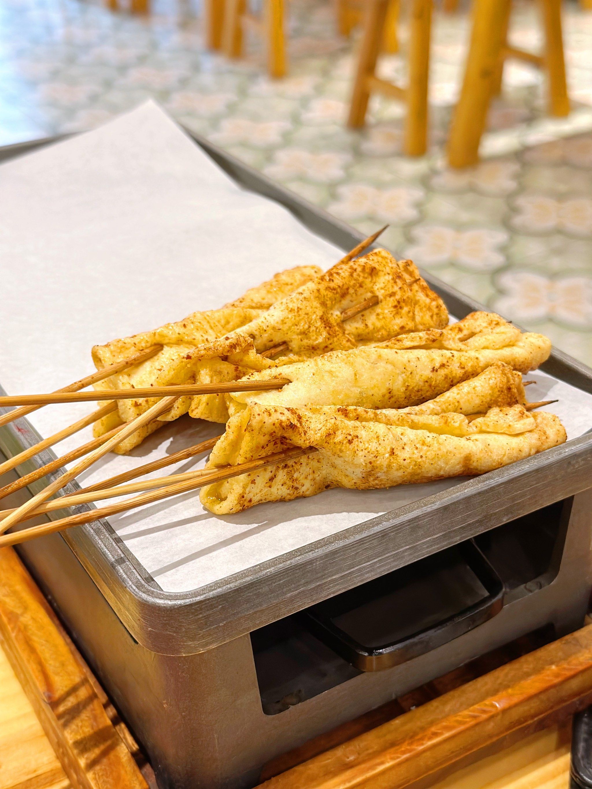 妈呀 烤豆皮太香了吧