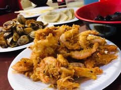 -老红桥炸灌肠牛肚锅烧烤(定福庄店)