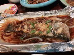 酱烤活鲈鱼-新白鹿餐厅(爱琴海购物中心店)