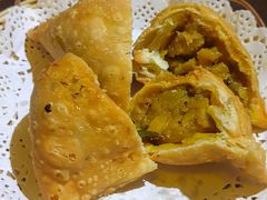 薯茸青豆炸三角-Bombay Grill印度餐厅