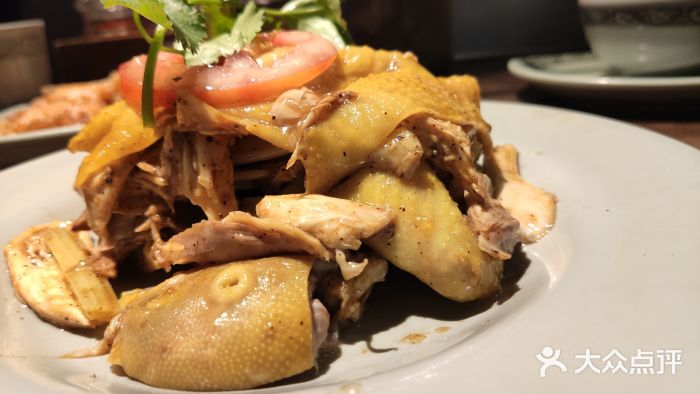 大头虾越式风味餐厅(光明广场店)越式麻油捞鸡图片